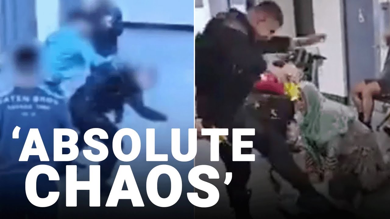 Manchester Airport: Lawyer breaks away from family as ‘shocking’ police videos surface