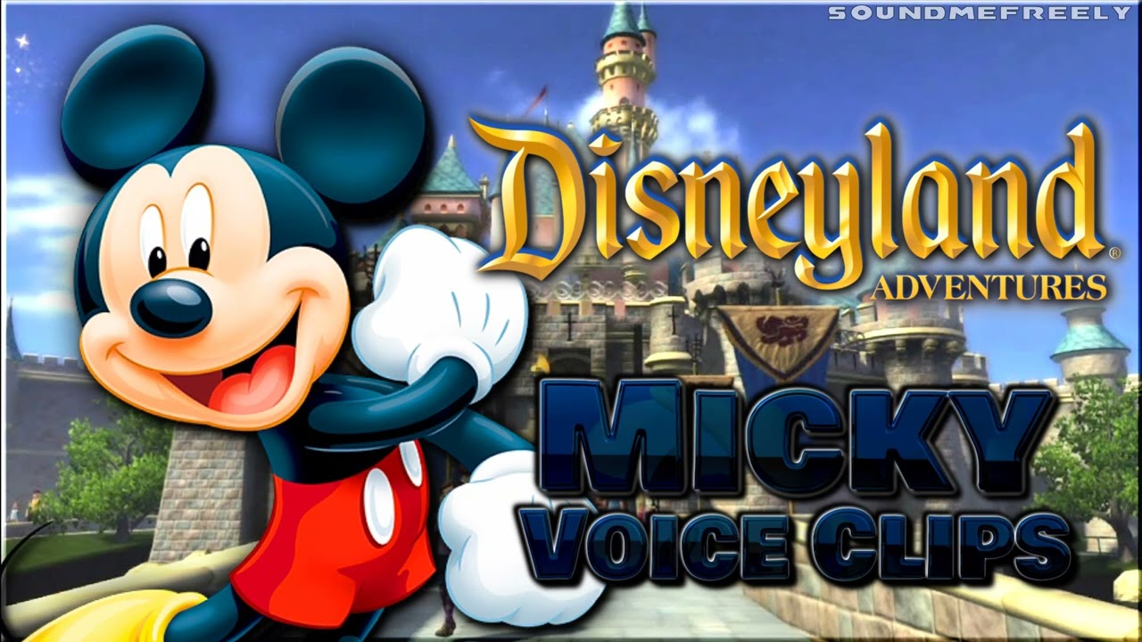 Все голосовые клипы Микки Мауса • Disneyland Adventures для Kinect • Все голосовые реплики • 2011...