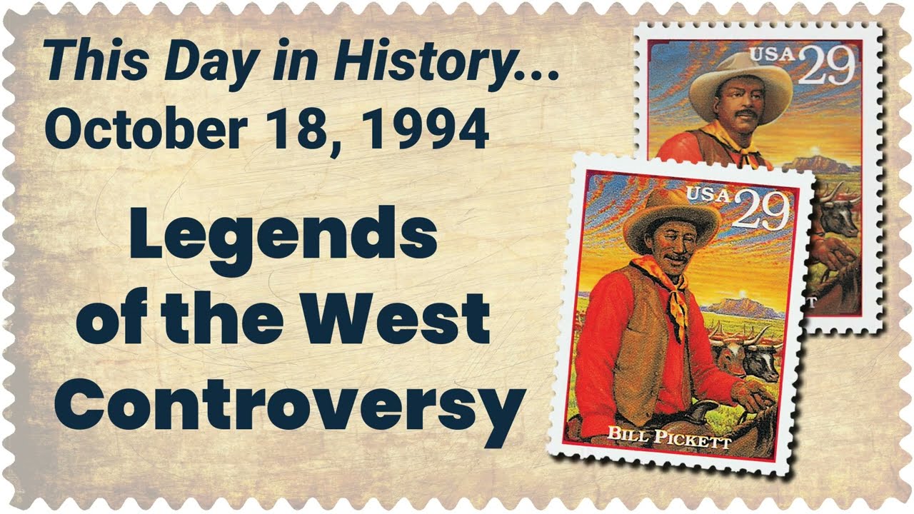 They Pictured the Wrong Man on This Stamp Sheet! – Legends of the West ERROR