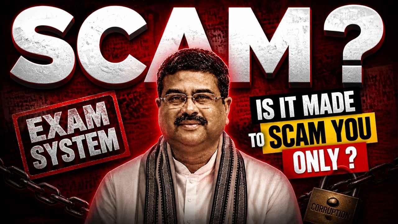 Is Indian Examination System Is There To Scam You Only ?