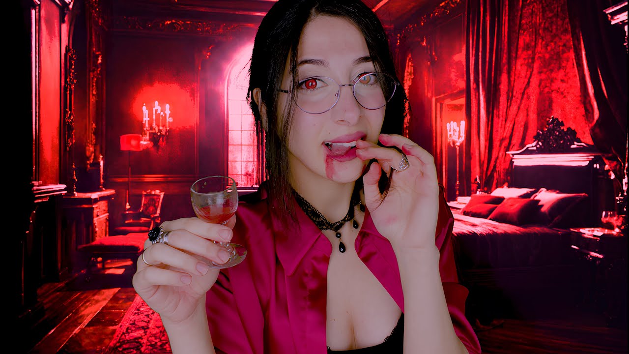 vampira ubriaca ossessionata da te {Roleplay ASMR}