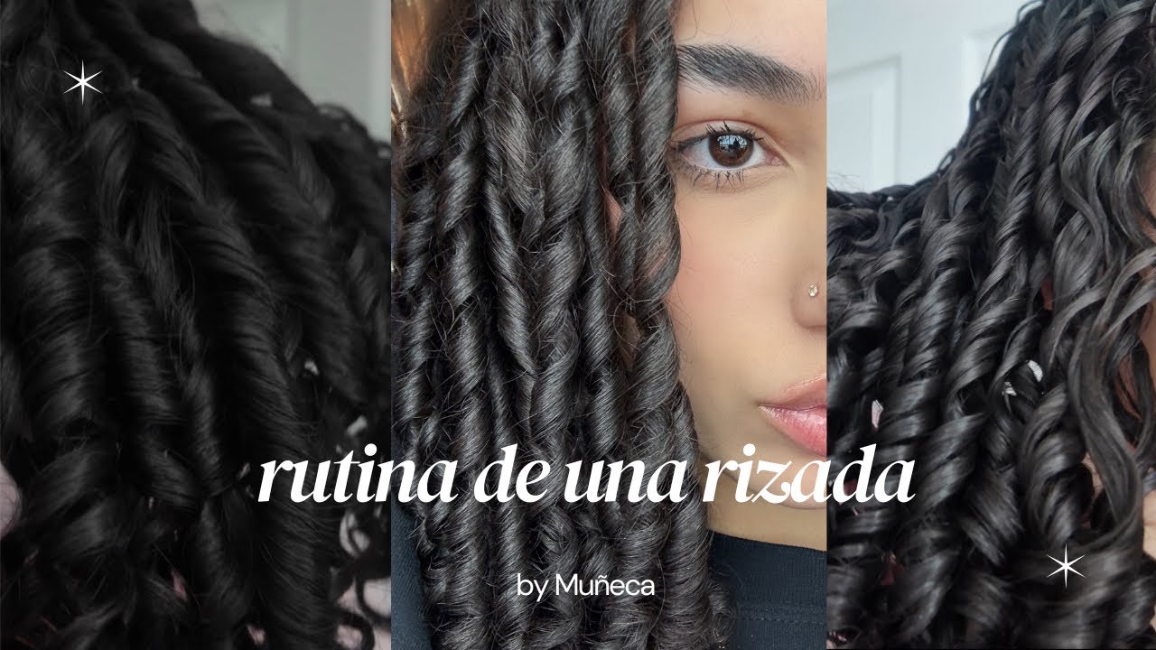 Rutina de RIZOS RÁPIDA para RIZOS PERFECTOS | Método fácil y rápido 🎀✨