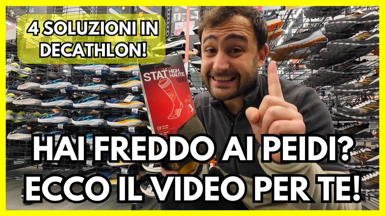 4 prodotti in Decathlon per non avere freddo ai piedi!