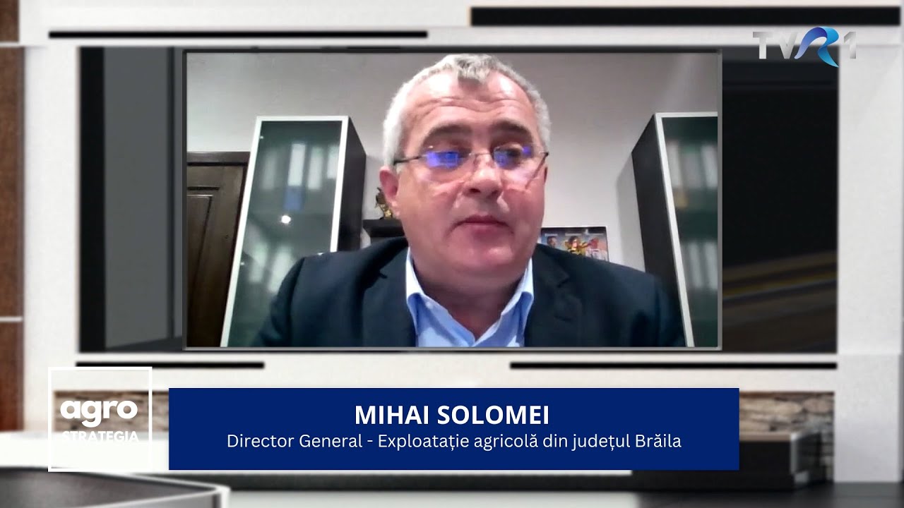 Agrostrategia, TVR 1. Invitat: Mihai Solomei, Director General, Insula Marea a Brăilei (07.12.2023)