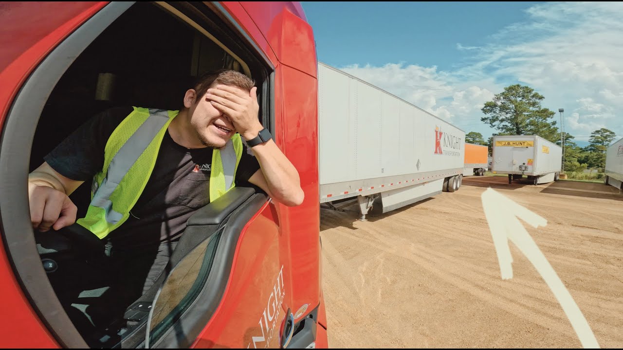Vlog #9 Parking a Semi-Truck Without Looking