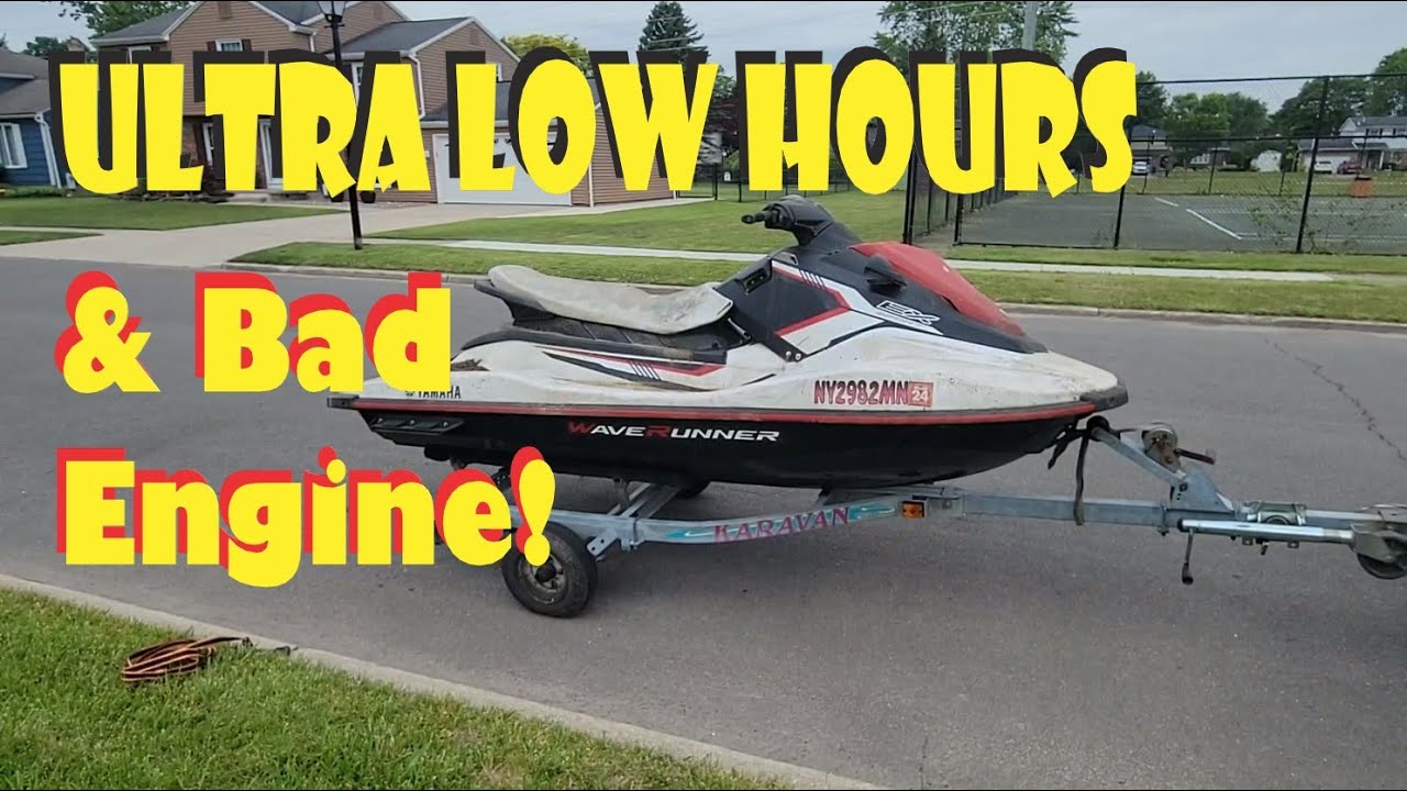 I Bought a 2018 Yamaha EX with Bad Engine Teardown Waverunner Jet Ski Broken