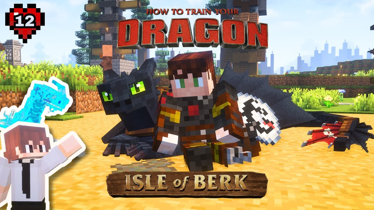 Minecraft - Isle of Berk | HICCUP AND TOOTHLESS [12]