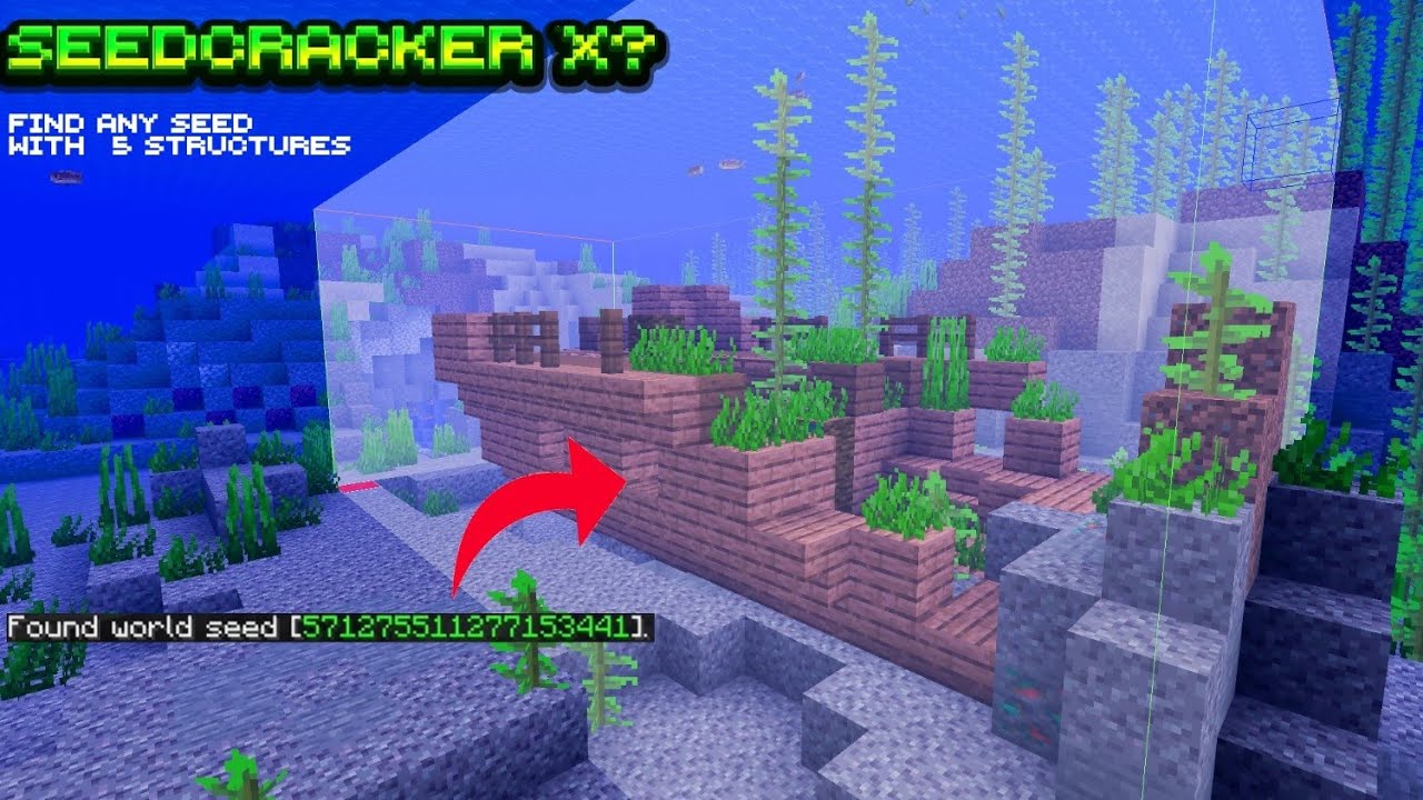 Как быстро найти любой сид Minecraft с помощью seedcrackerx