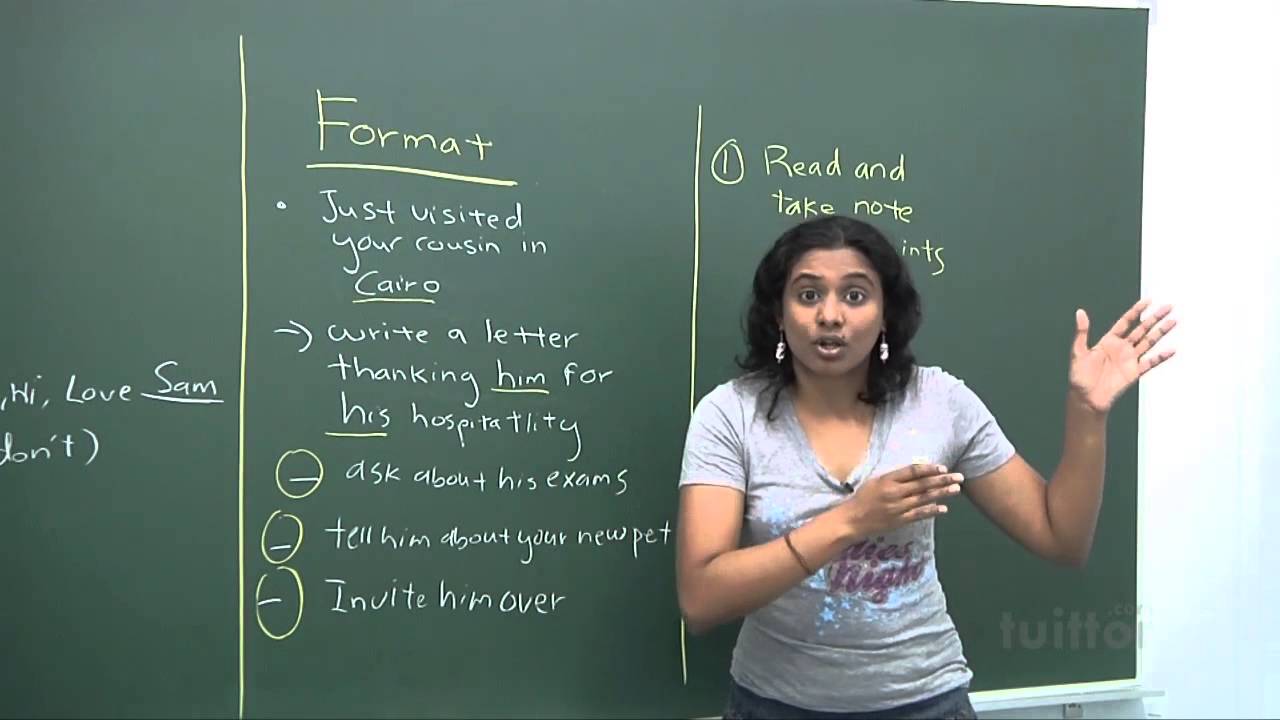 English Secondary 1/2 - Basic Level Composition Writing - Situational Writing Demo Video