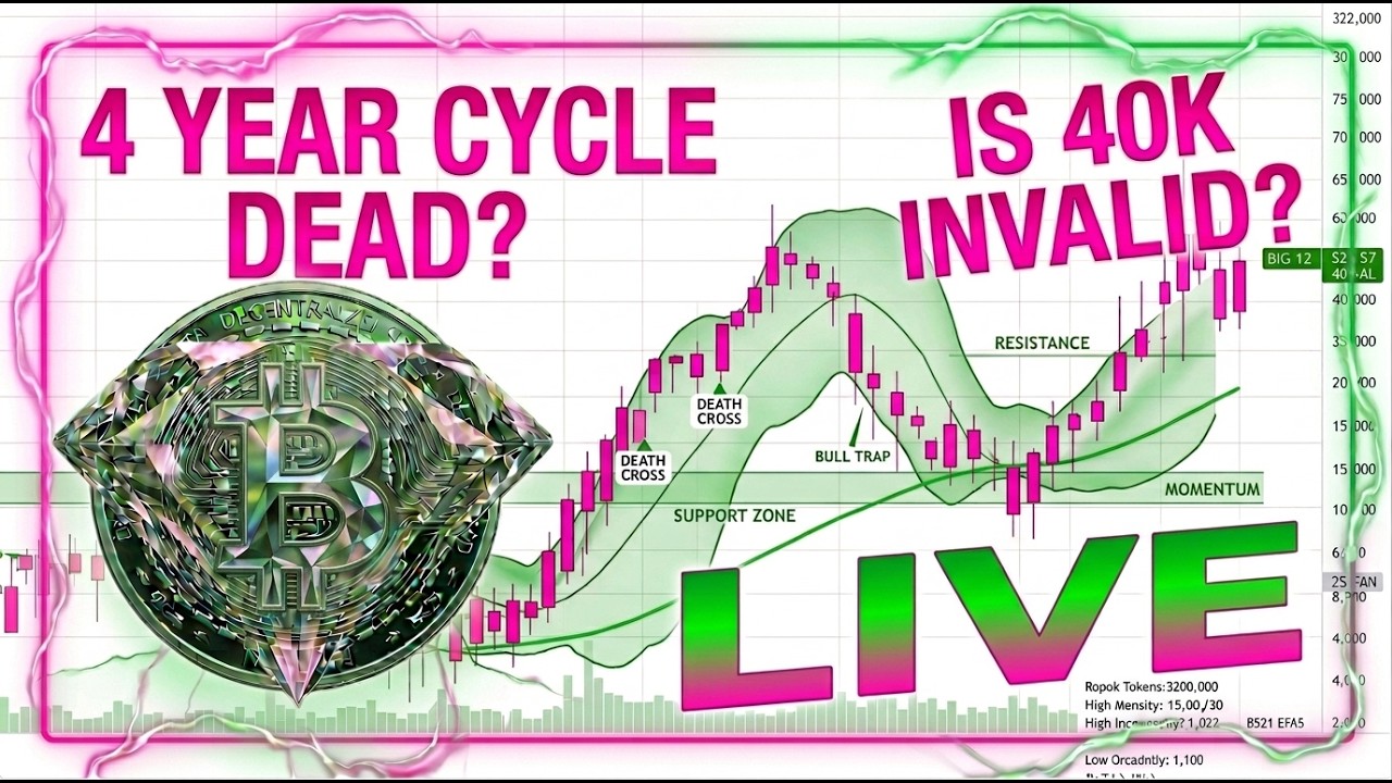Did Bitcoin Just Break The 4 Year Cycle? Final Trap or Bear Market Over? Bitcoin and Crypto LIVE