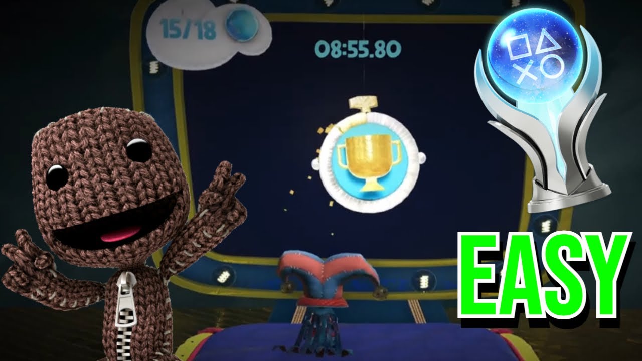 How to Beat the FINAL Sackboy Knitted Knight Trial (The Ripsnorter) | Trophy Guide