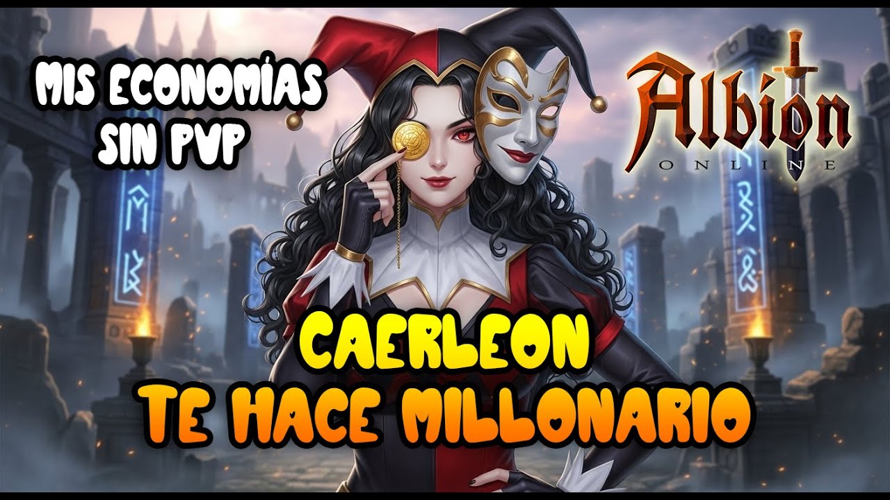 Caerleon es un caos... y por eso da tanto oro | Mis economías favoritas desde Zona Roja sin PVP/PVE