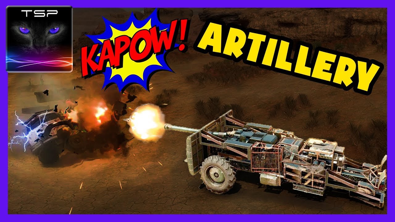 Crossout #484 ► Artillery Cannon Build & Funny Gameplay