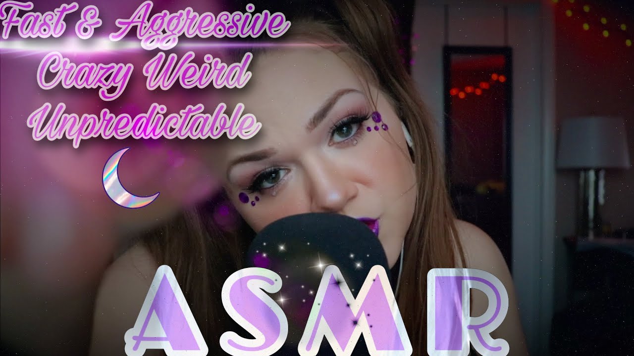 ASMR Plucking & Sucking Negative Energy + Positive Affirmations [Fast & Aggressive *CRAZY WEIRD*]