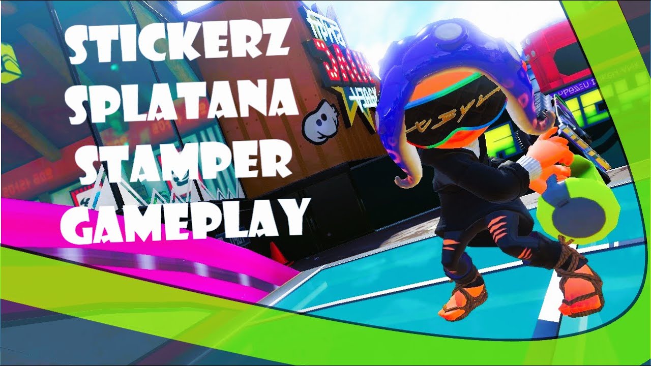 Stickerz Splatana Stamper Gameplay - Splatoon 3 | Anarchy Battle (TC)