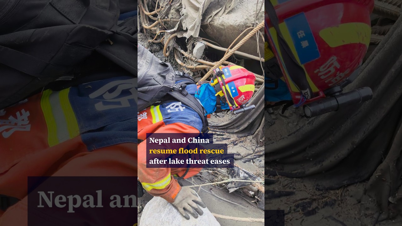 Nepal and China resume flood rescue after lake threat eases
