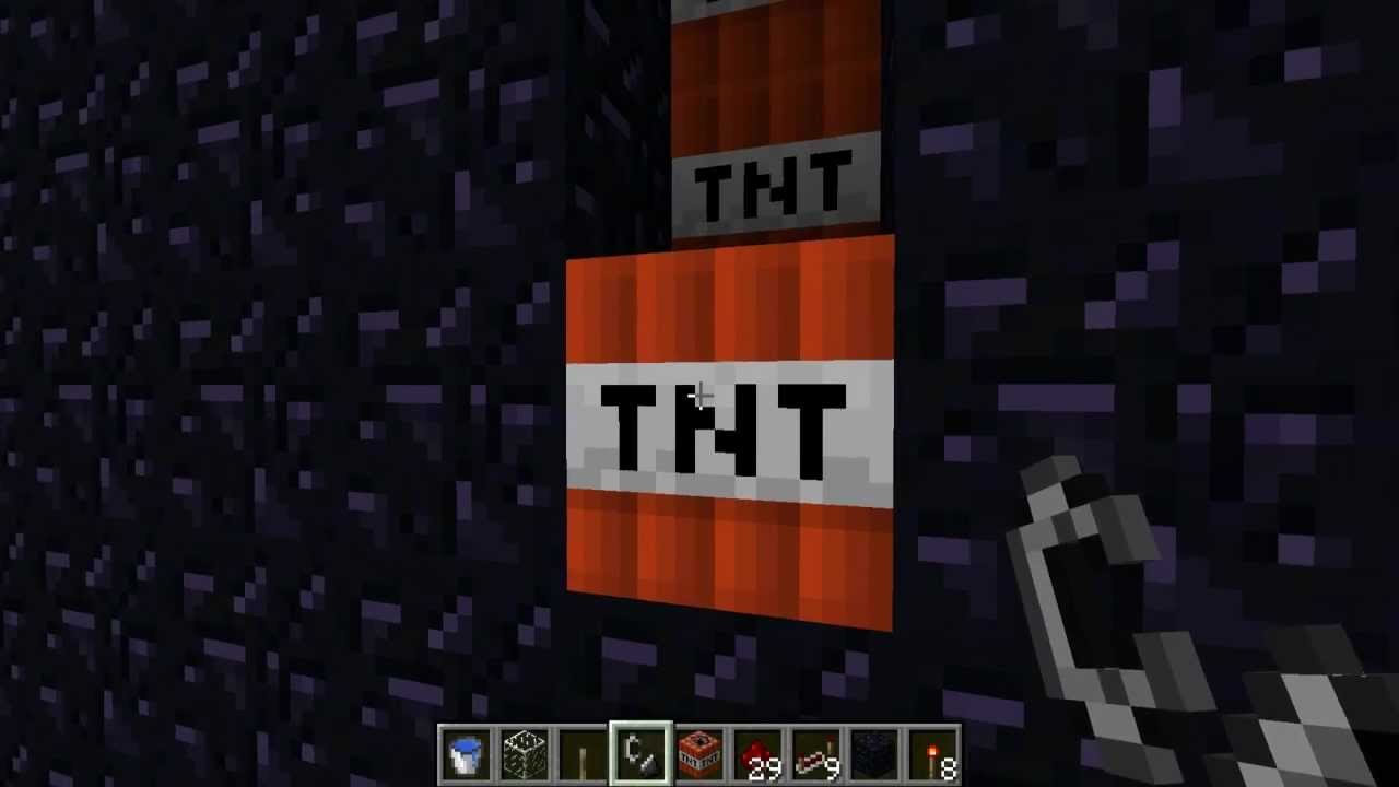 Minecraft TNT - Cannon Science