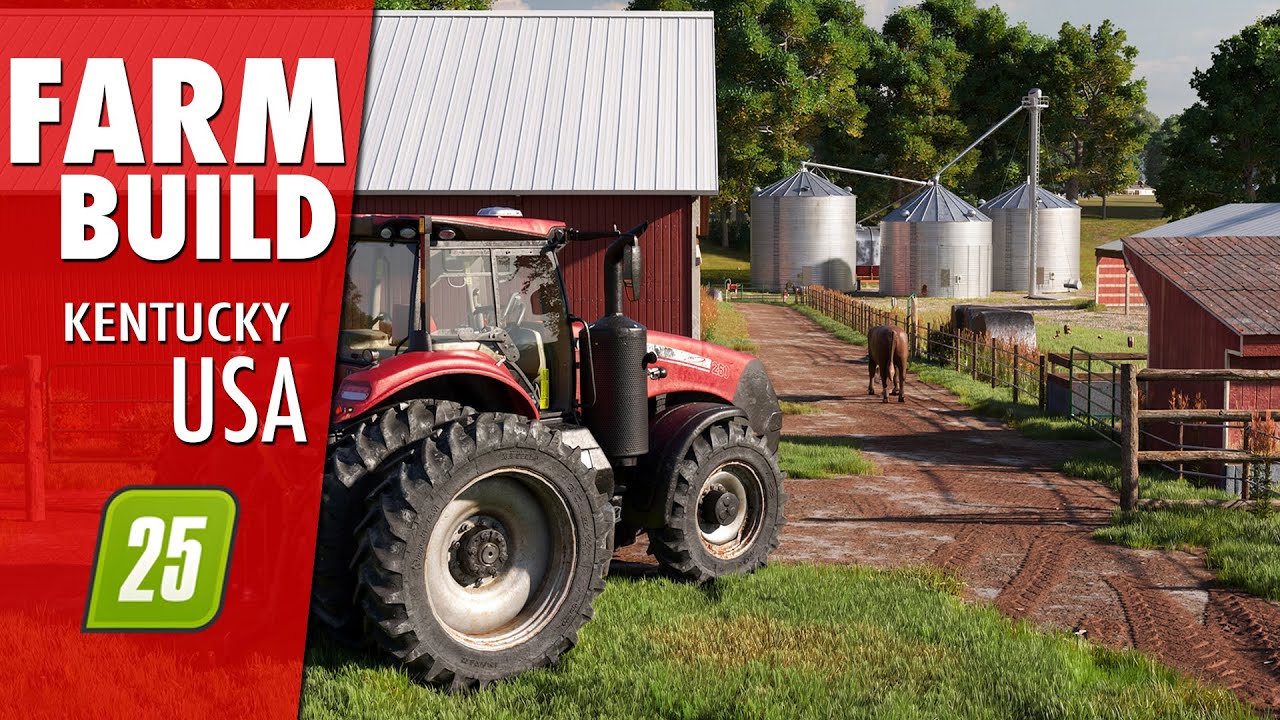 Let's Build A Farm Together | Kentucky USA #farmingsimulator25