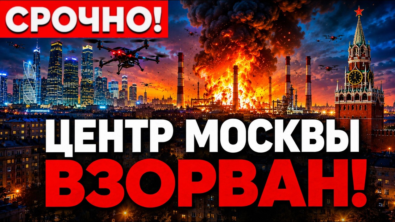 🚨 СРОЧНО! ВЗОРВАН ЦЕНТР МОСКВЫ! В АЭРОПОРТАХ АД, БЕНЗИНА НЕТ &mdash; Москва ПАРАЛИЗОВАНА!
