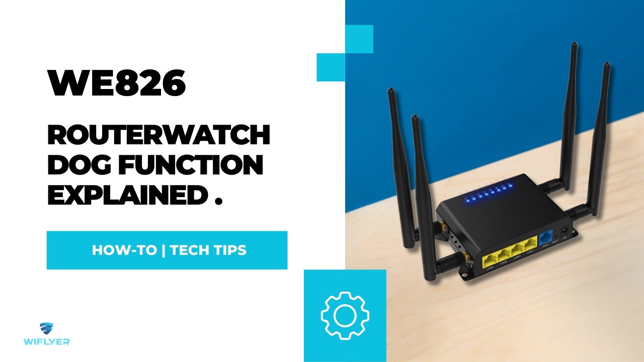 WE826 Router Network Watchdog Setup Guide | Prevent Disconnections & Boost Stability!#5grouter
