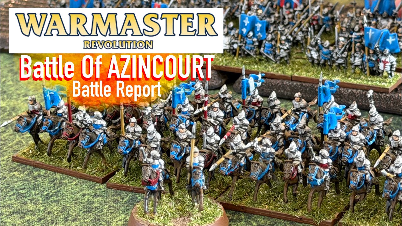 Warmaster Revolution: Отчет о битве при Азенкуре