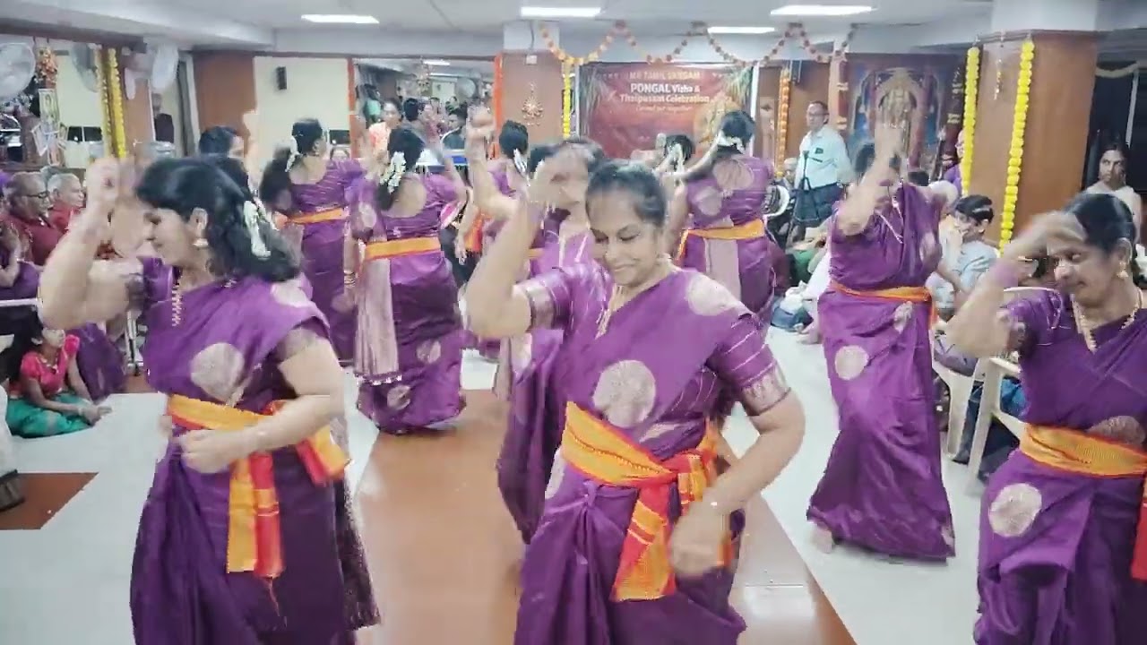 Valli Kummi - Dance at Thaipoosam celebrations @ Mantri Residency apartment