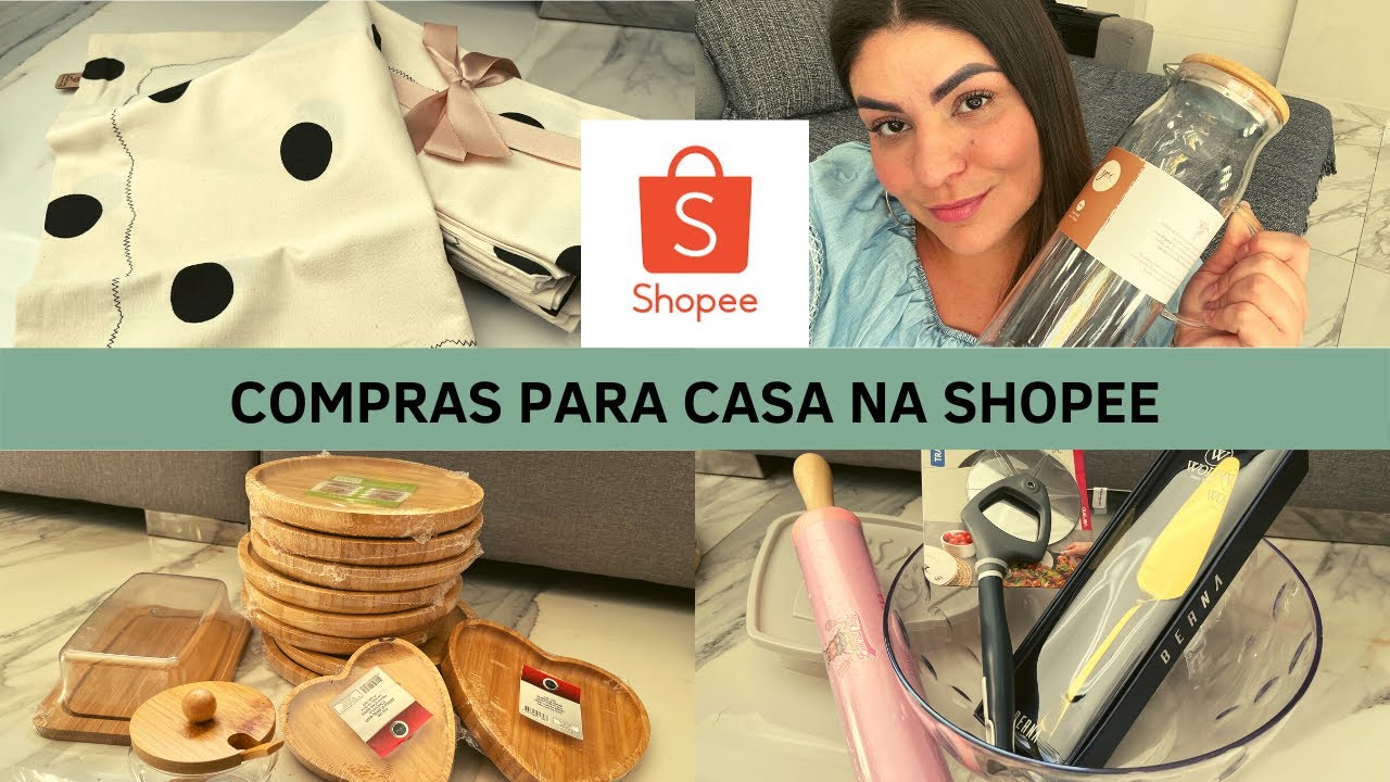 Compras na Shopee | Enxoval | Itens de Bambu