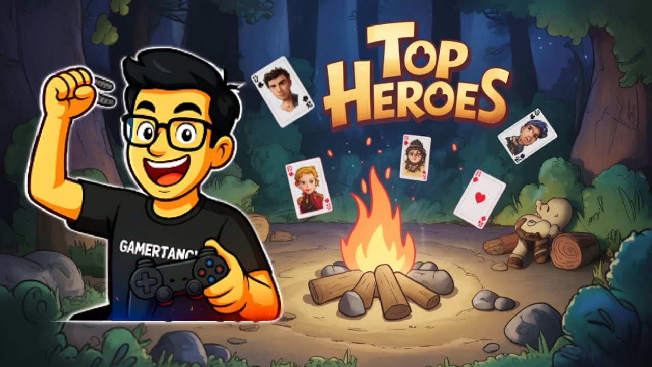 Playing Top Heroes | Fighters Game Battle Adventure 🥷🔥