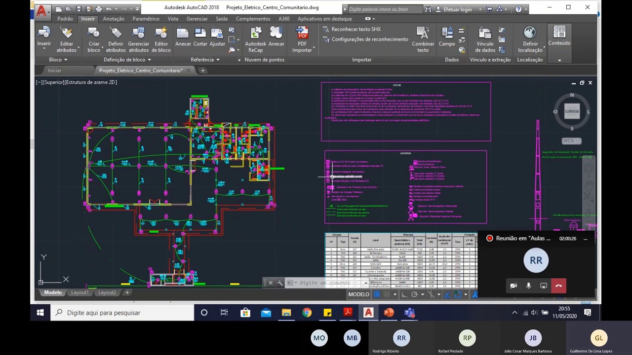 Instalações Elétricas - Aula   20 - Exemplo de Memorial Descritivo