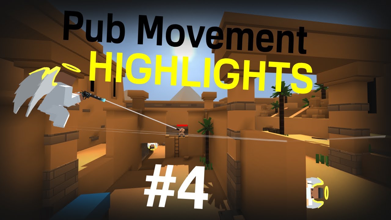 PUB MOVEMENT HIGHLIGHTS #4! (KRUNKER.IO)