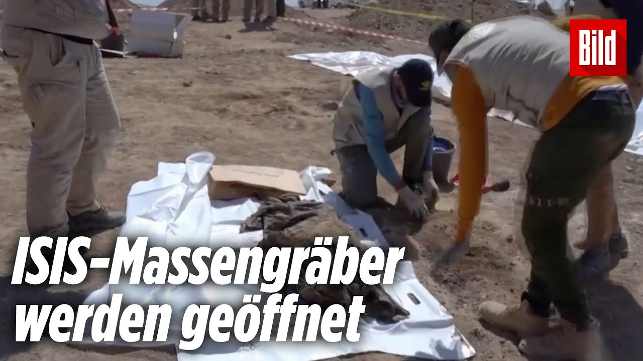 Grausamkeiten des IS: Im Irak werden Massengräber geöffnet