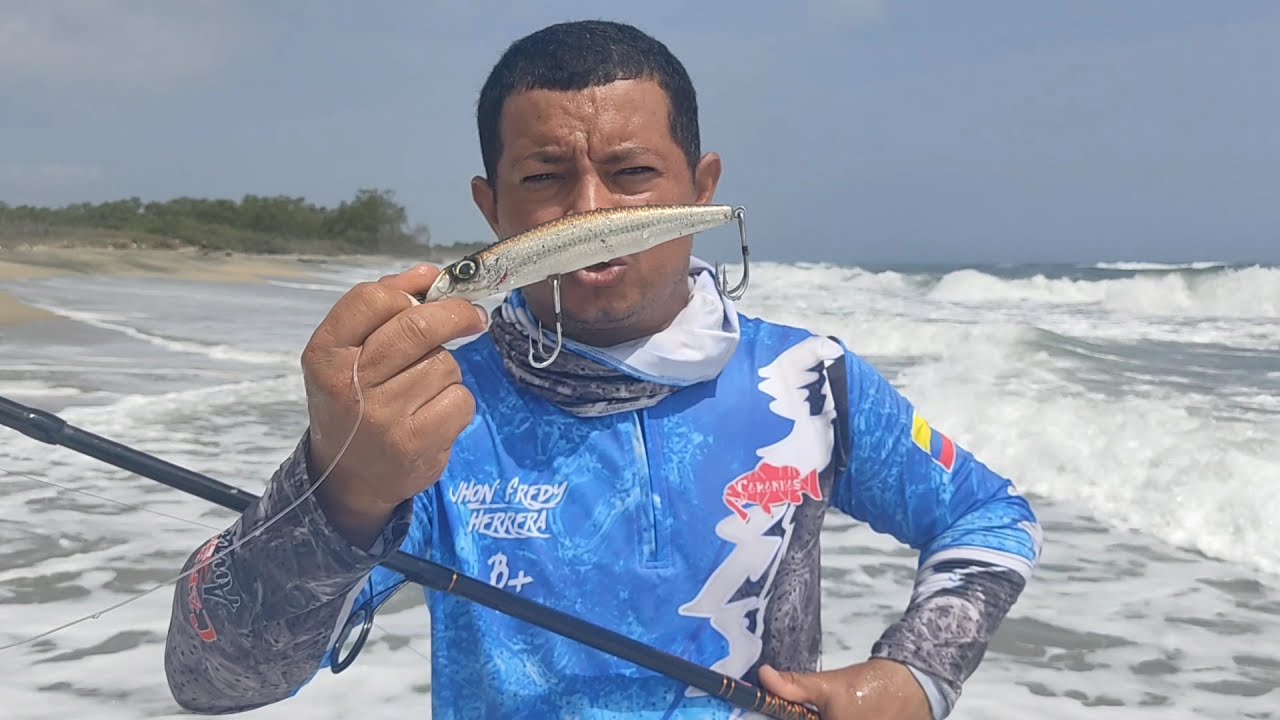 TUTORIAL Pesca desde PLAYA// TECNICAS de uso de SEÑUELOS Y CAÑA✓✓  como LANZAR y usar CORRECTAMENTE¶