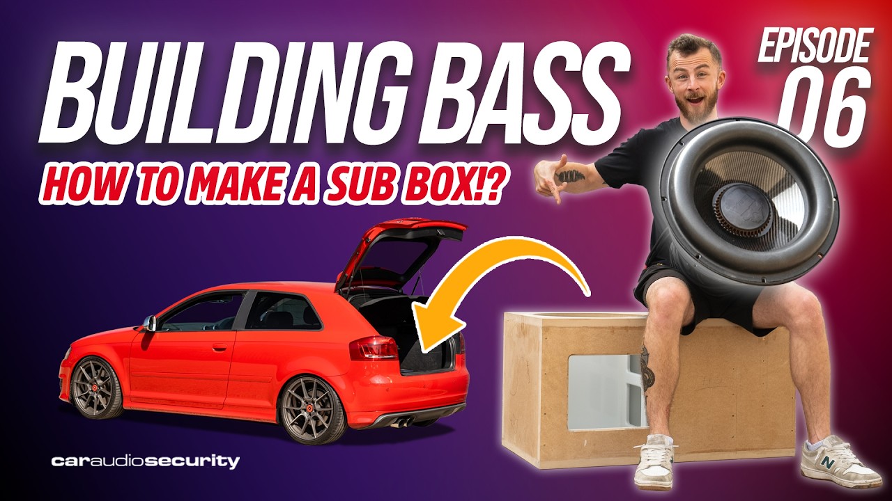 SUBWOOFER BOX BUILD for Project Audi S3 EP06 | Car Audio & Security