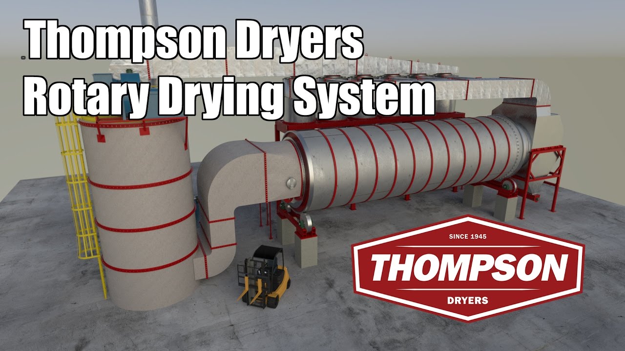 Thompson Dryers' Rotary Drying System