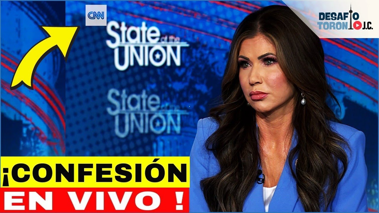 &iexcl;HUMILLACI&Oacute;N en VIVO! Noem CONFIESA NO CONFIAR en el Gobierno y CNN La DESTRUYE!!!| DesafioTorontoJC