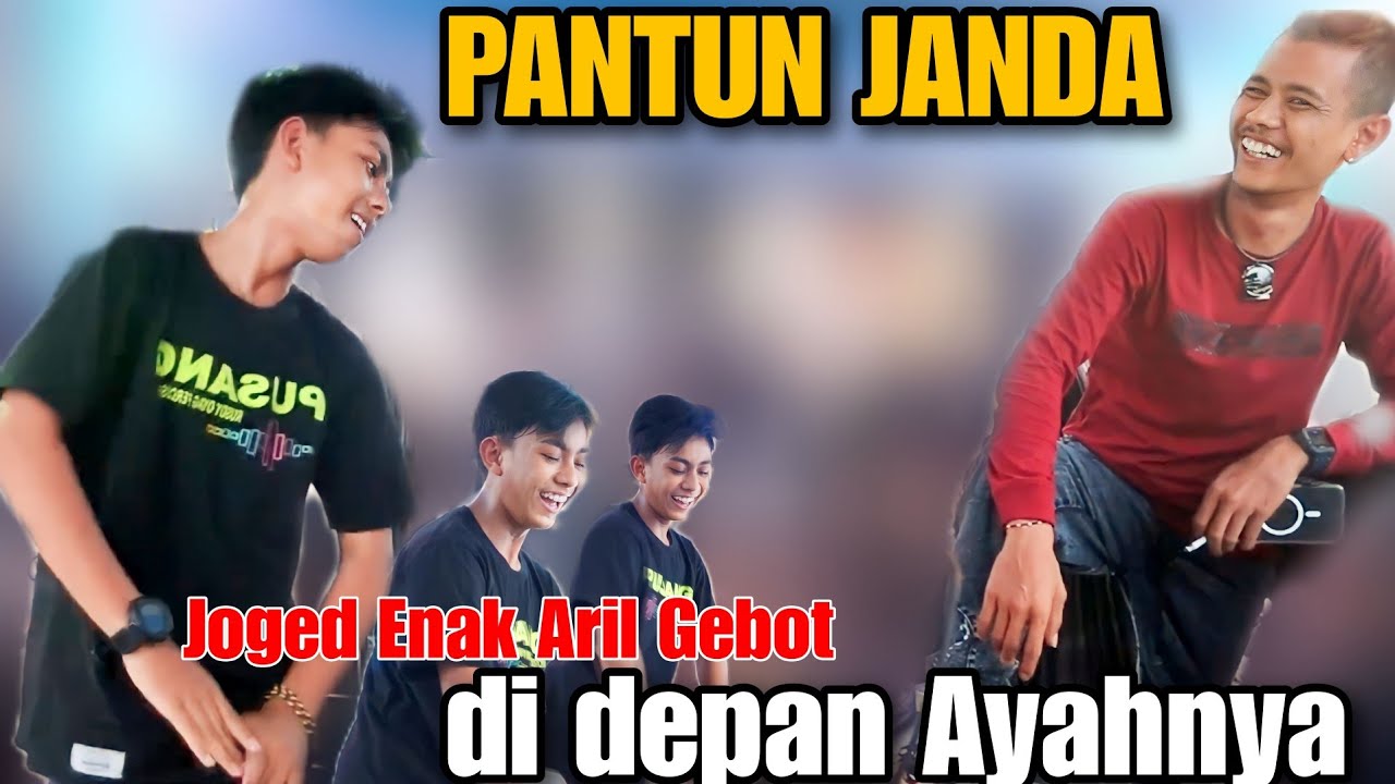 Joged Enak Ariel Gebot dibikin Candu  | PANTUN JANDA