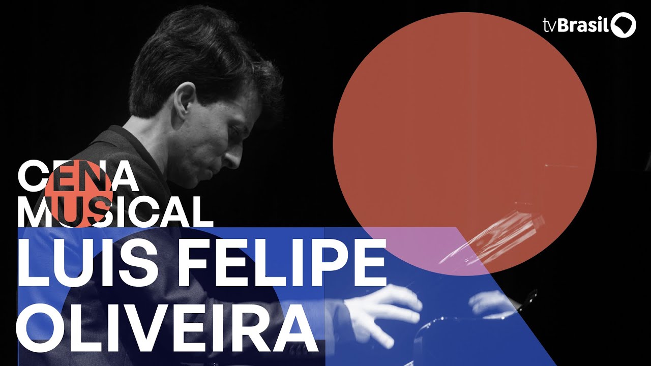 Pianista Luis Felipe Oliveira se apresenta no Cena Musical