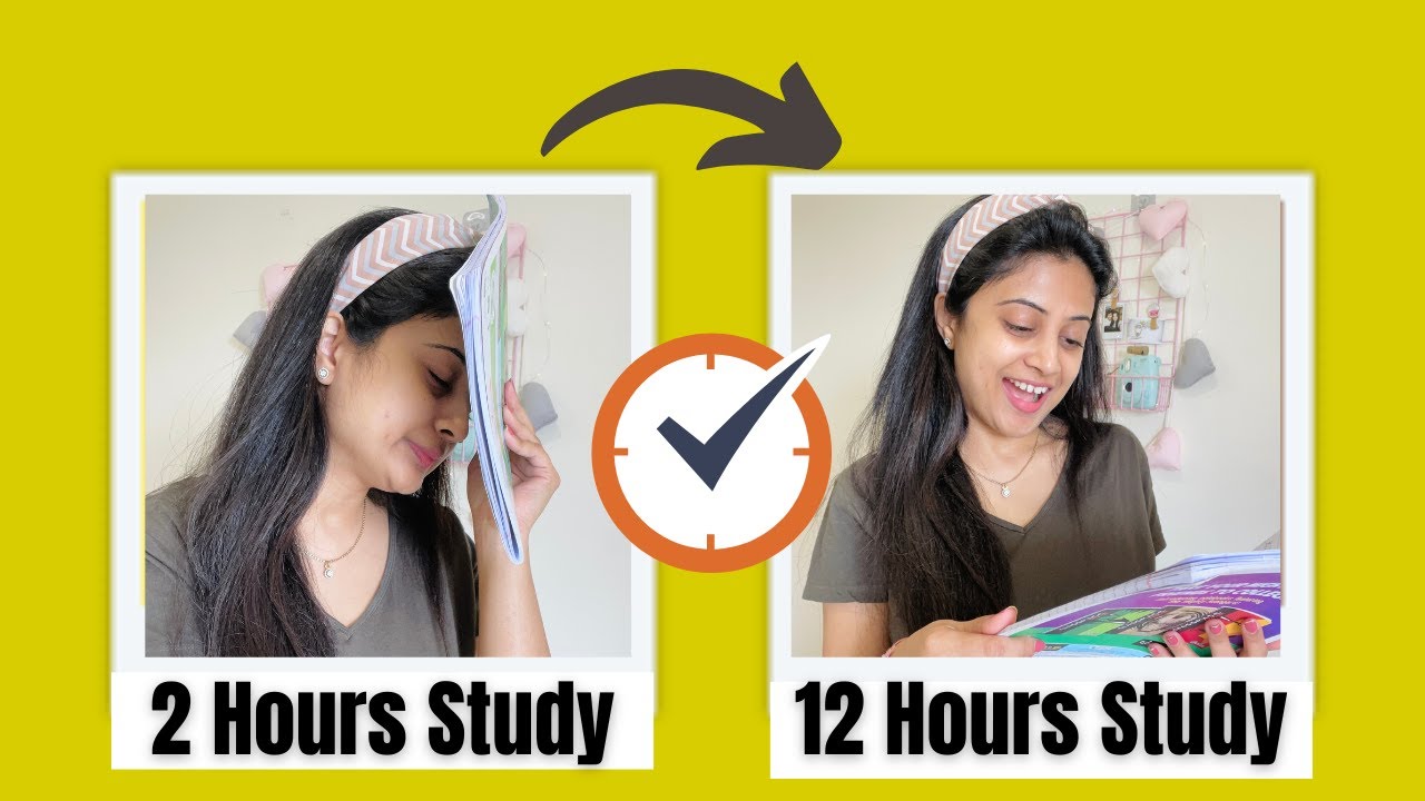 How To Study For 12 Hours | Best Time Table for Studies