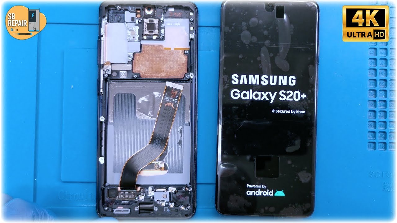 Замена экрана Samsung Galaxy S20 + #samsungs20plus #repair