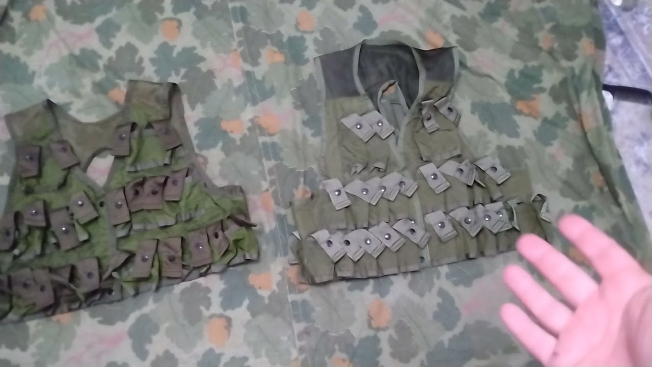 How to identify a Vietnam war grenade vest
