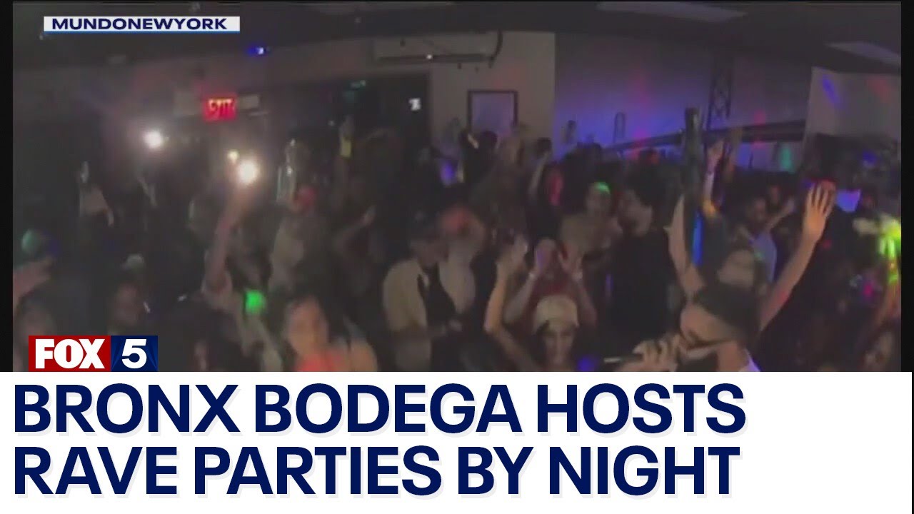 Bronx bodega hosts rave parties by night