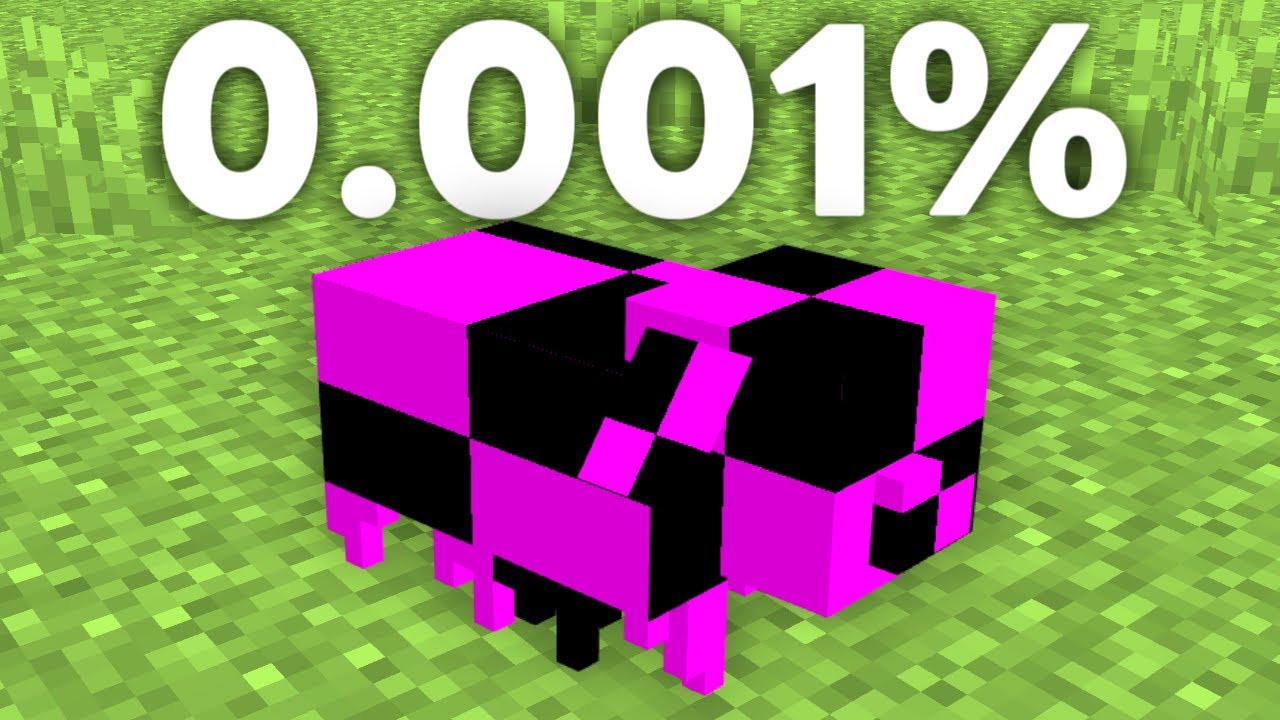 【マイクラ】激レアなモブを全て捕まえるマインクラフト【低確率】