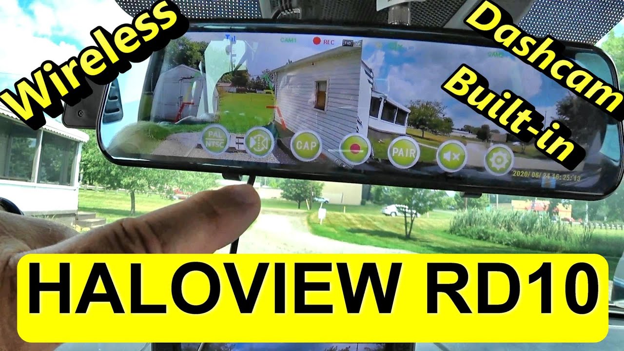 Haloview RD10 Wireless Rear camera & Dashcam TOO