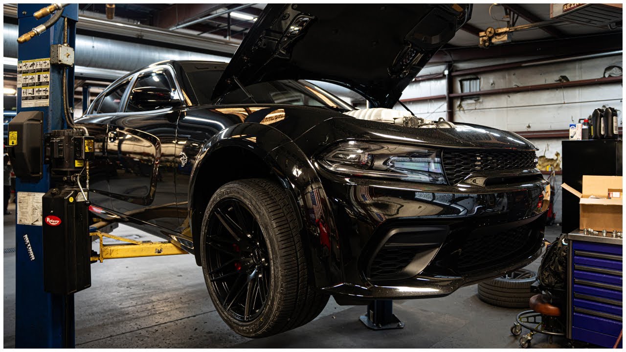 Hellcat Charger gets MAJOR UPGRADES! Velgen Wheels, Falken Tires, Legmaker Cold Air Intake!