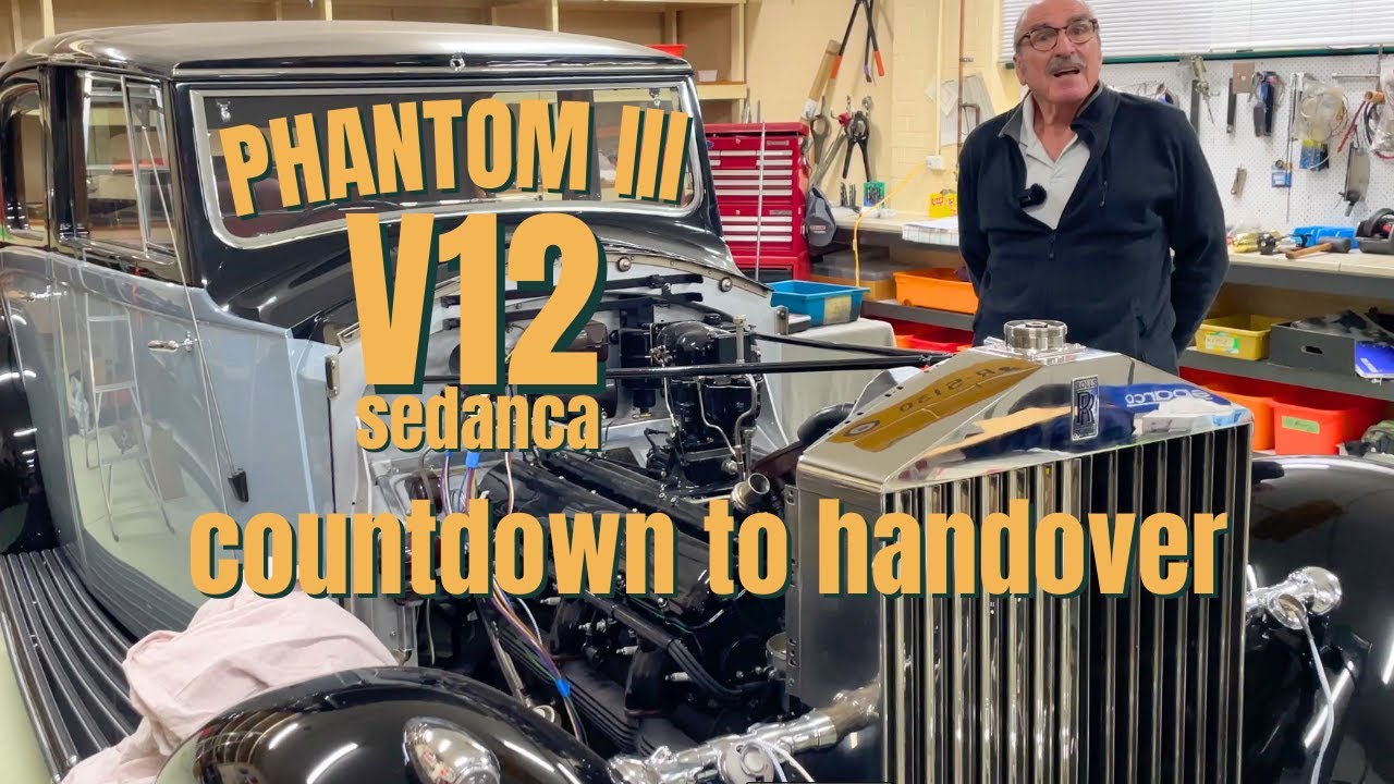 Rolls Royce Phantom III - Sedanca Coupe восстановление гаек и болтов