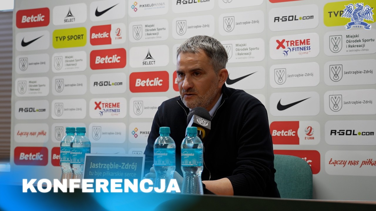 KONFERENCJA POMECZOWA | GKS JASTRZĘBIE - ŚWIT SZCZECIN