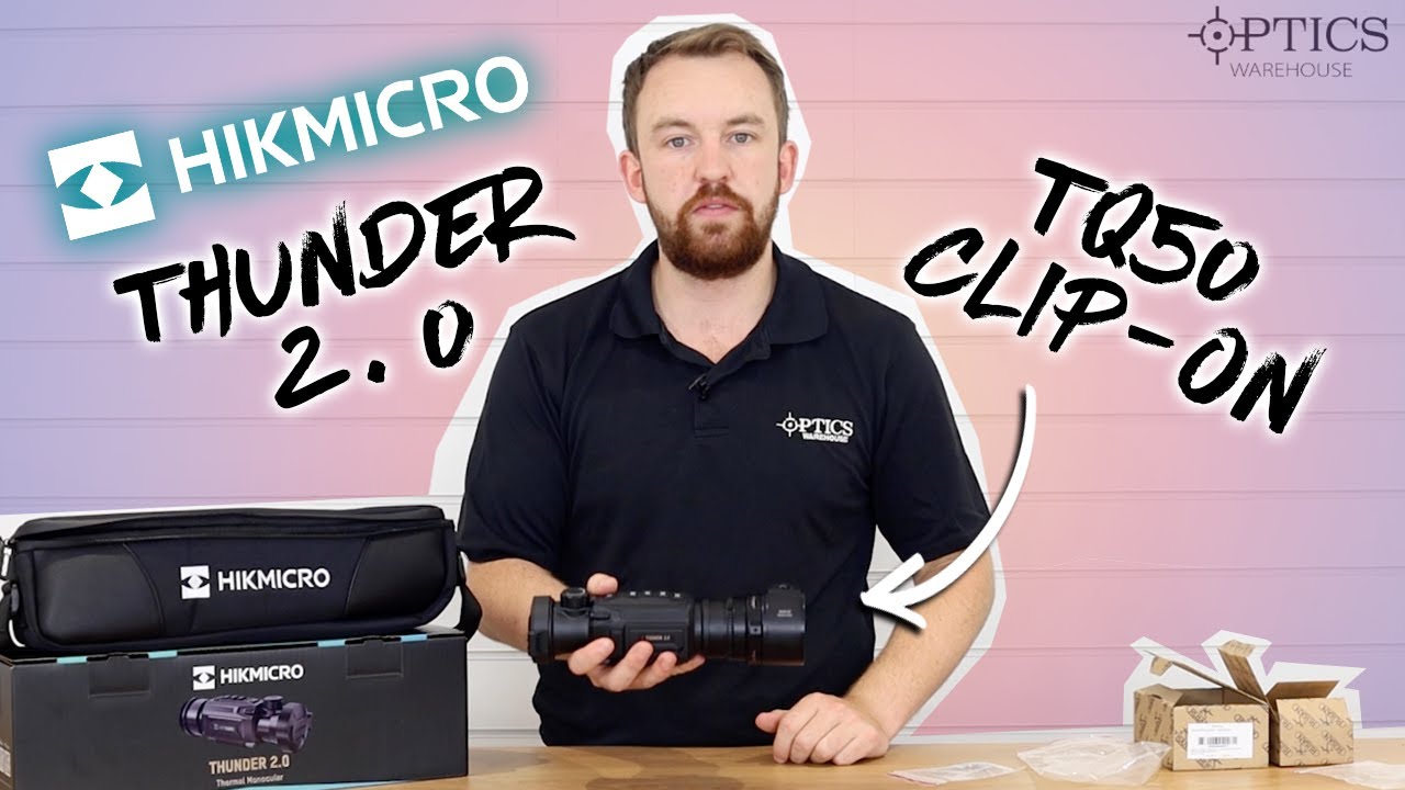Тепловизионный прицел HIKMICRO Thunder 2 TQ50 Clip-On Smart