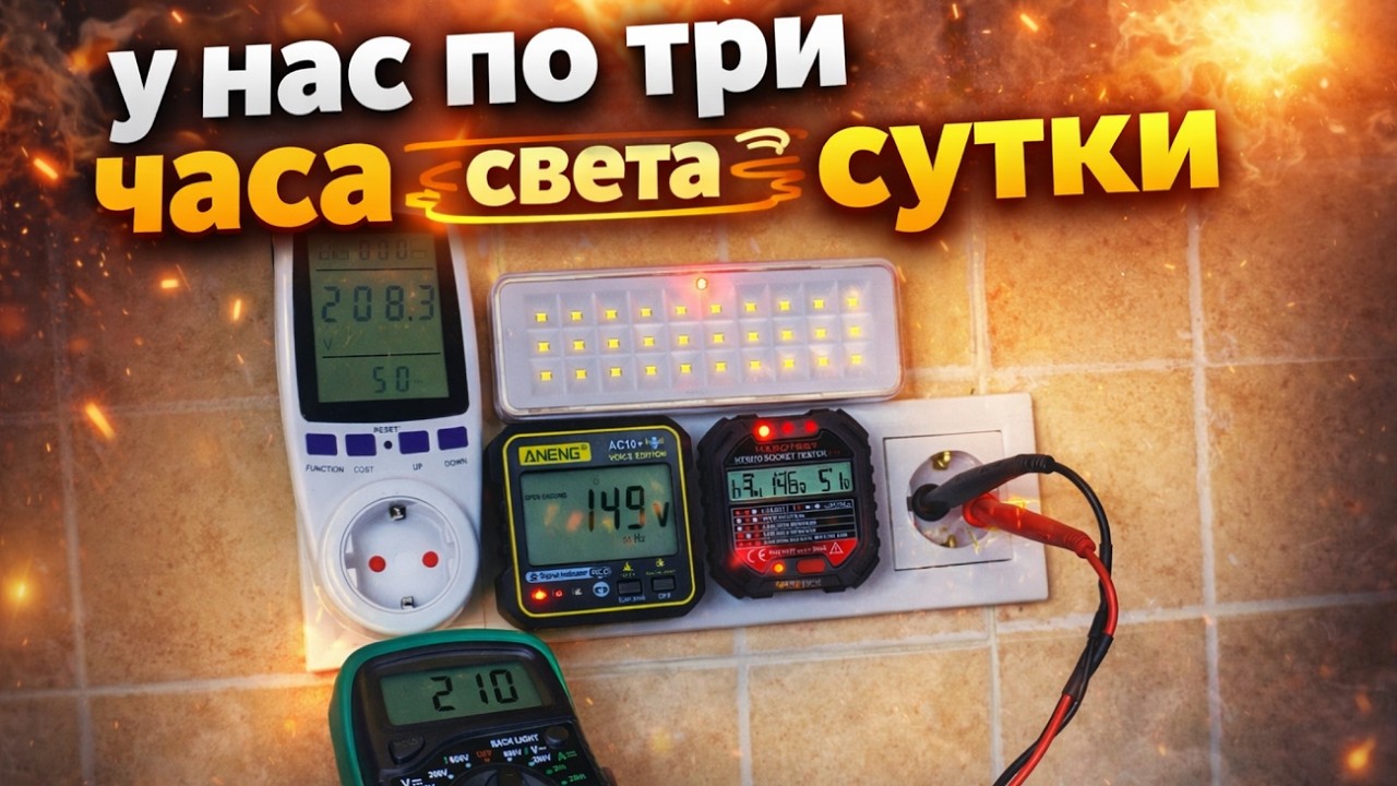 Перебои со светом!#блекаут #электрик #электроника
