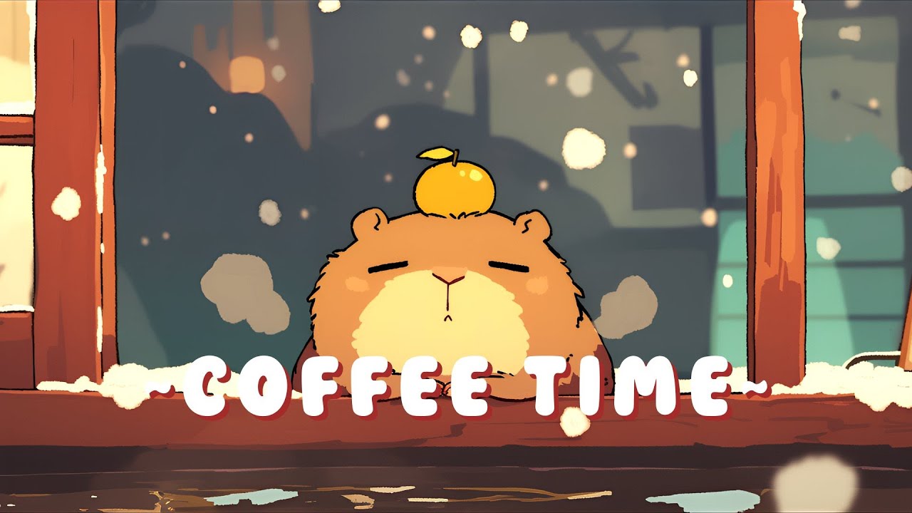 Capybara Music Lab | Cozy Japanese Lofi Mix 📚 🎵
