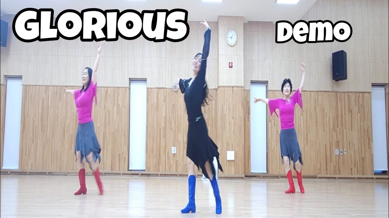 Glorious - Line Dance (Demo)/ High Intermediate/ Jef Camps